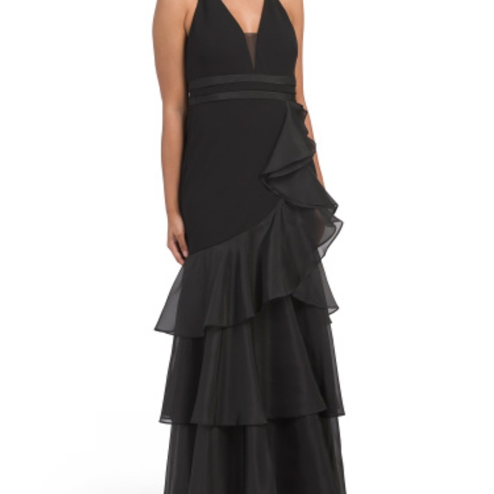 Aidan Mattox Trumpet Mermaid Gown